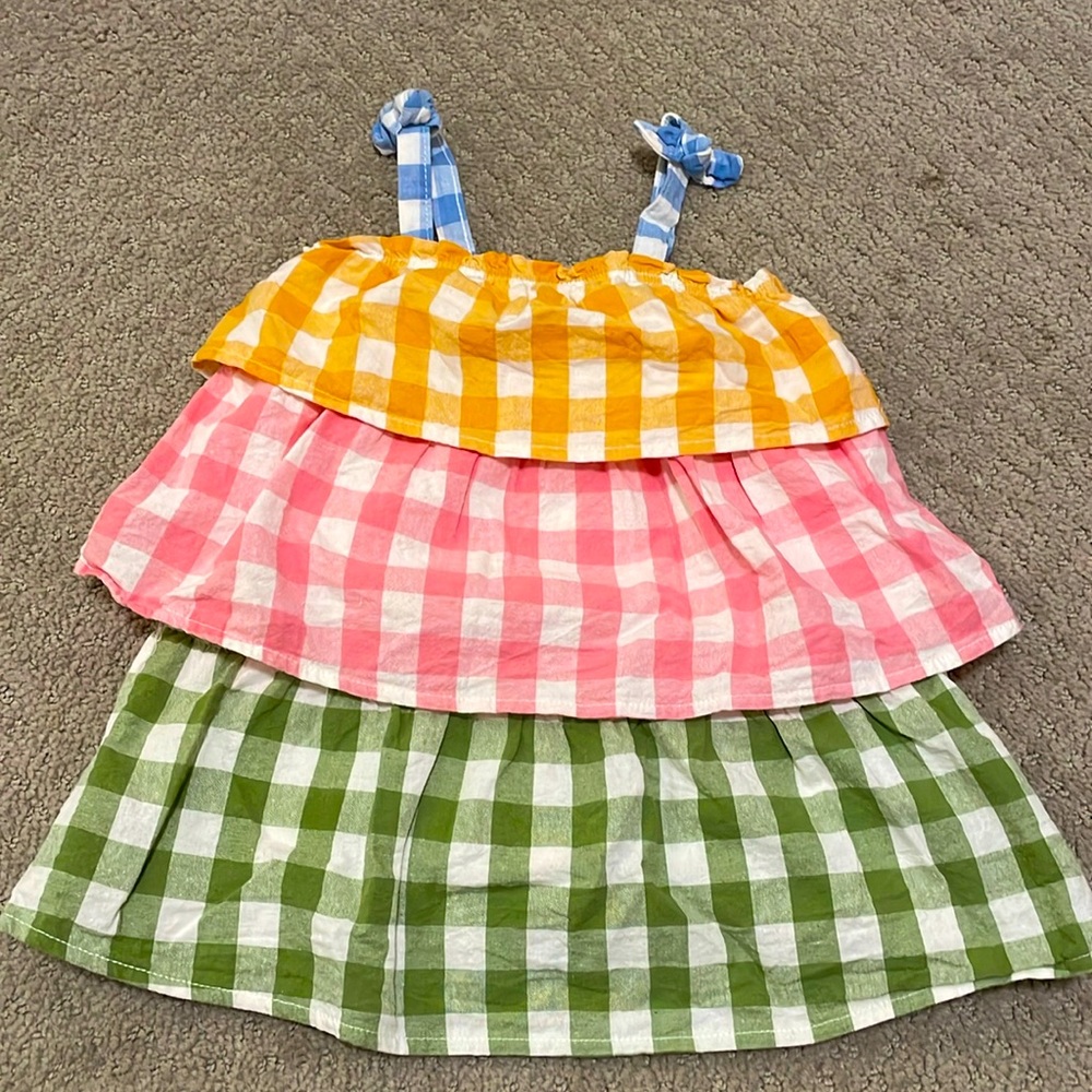 Mud Pie darling tiered dress in size 12-18 months.